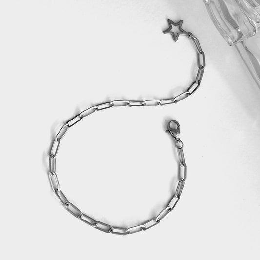 PAPER CLIP STAR Bracelet (pulsera)